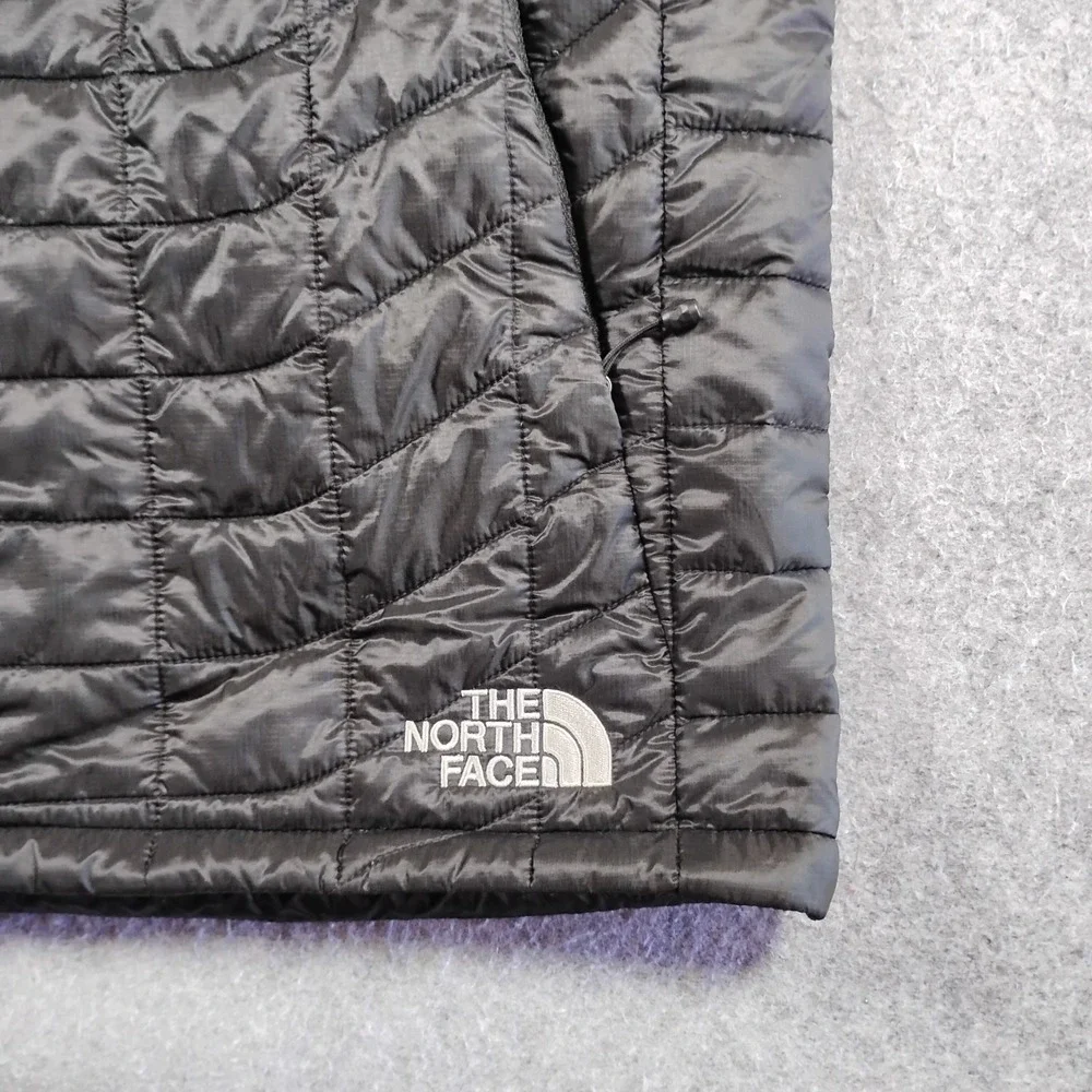 The North Face Thermoball Vest Mens Large Black Quilted Puffer ZAGENO Promo